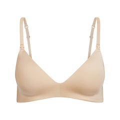 WIRELESS FORM MATERNITY NURSING BRA | SAND FLAT ON A WHITE BACKGROUND | FLT
