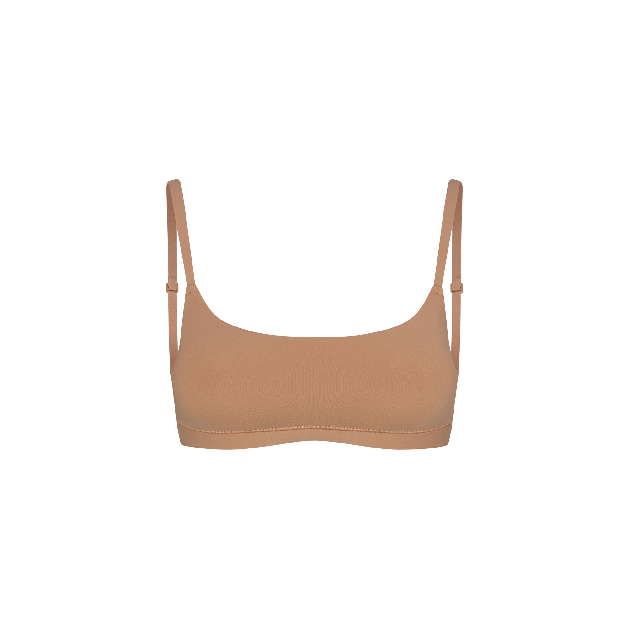 FITS EVERYBODY MASTECTOMY SCOOP BRALETTE | SIENNA FLAT ON A WHITE BACKGROUND | @ | FOCUS: 0.9, 0.1, 0.7