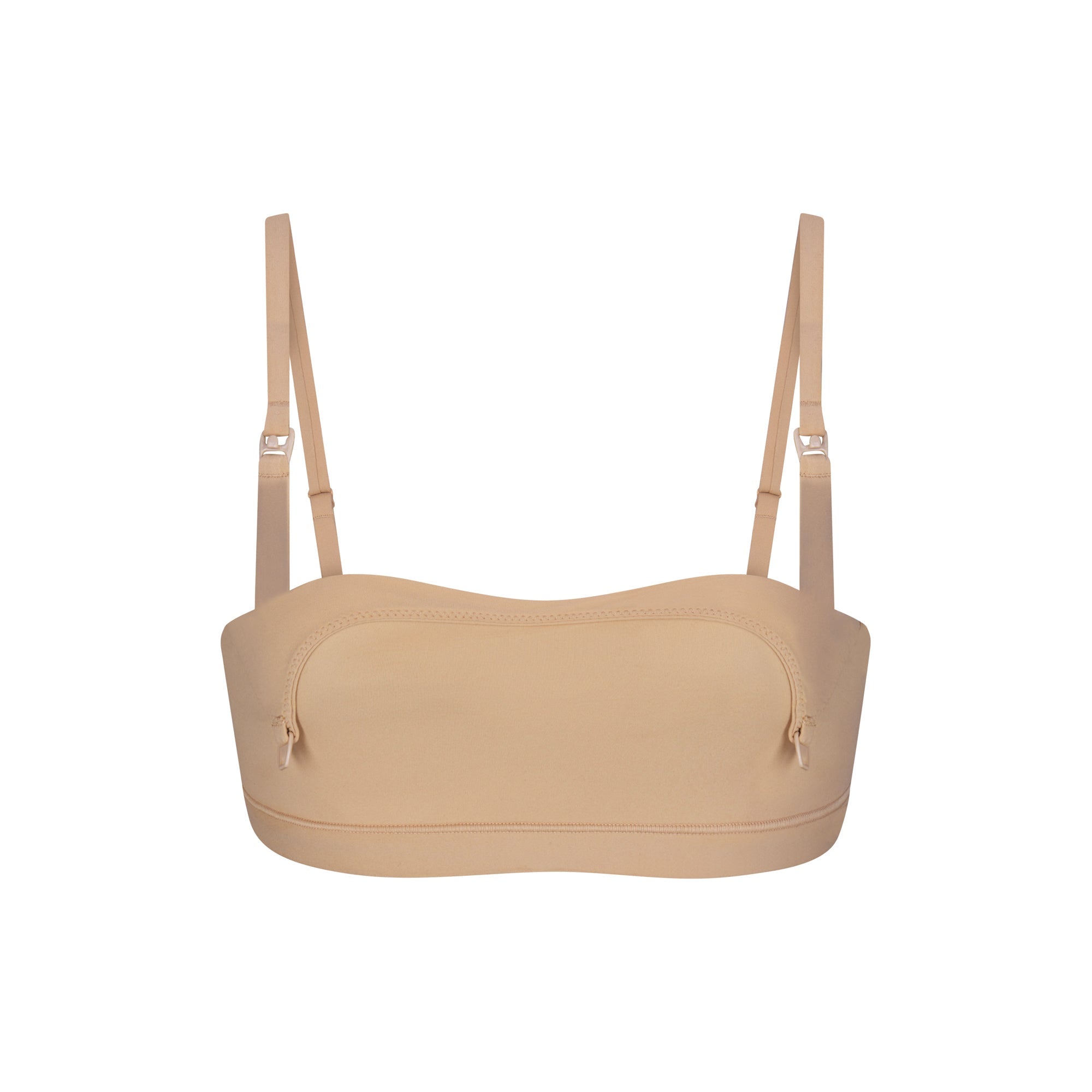 FITS EVERYBODY MATERNITY NURSING SCOOP BRALETTE FLAT ON A WHITE BACKGROUND | FLT