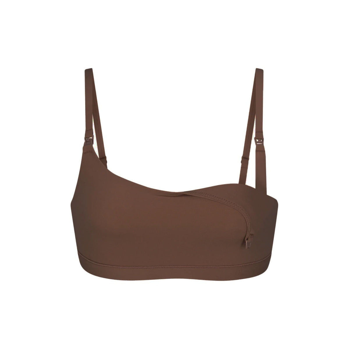 FITS EVERYBODY MATERNITY NURSING SCOOP BRALETTE | JASPER (MATERNITY BRALETTES) LAYS FLAT ON A WHITE BACKGROUND |