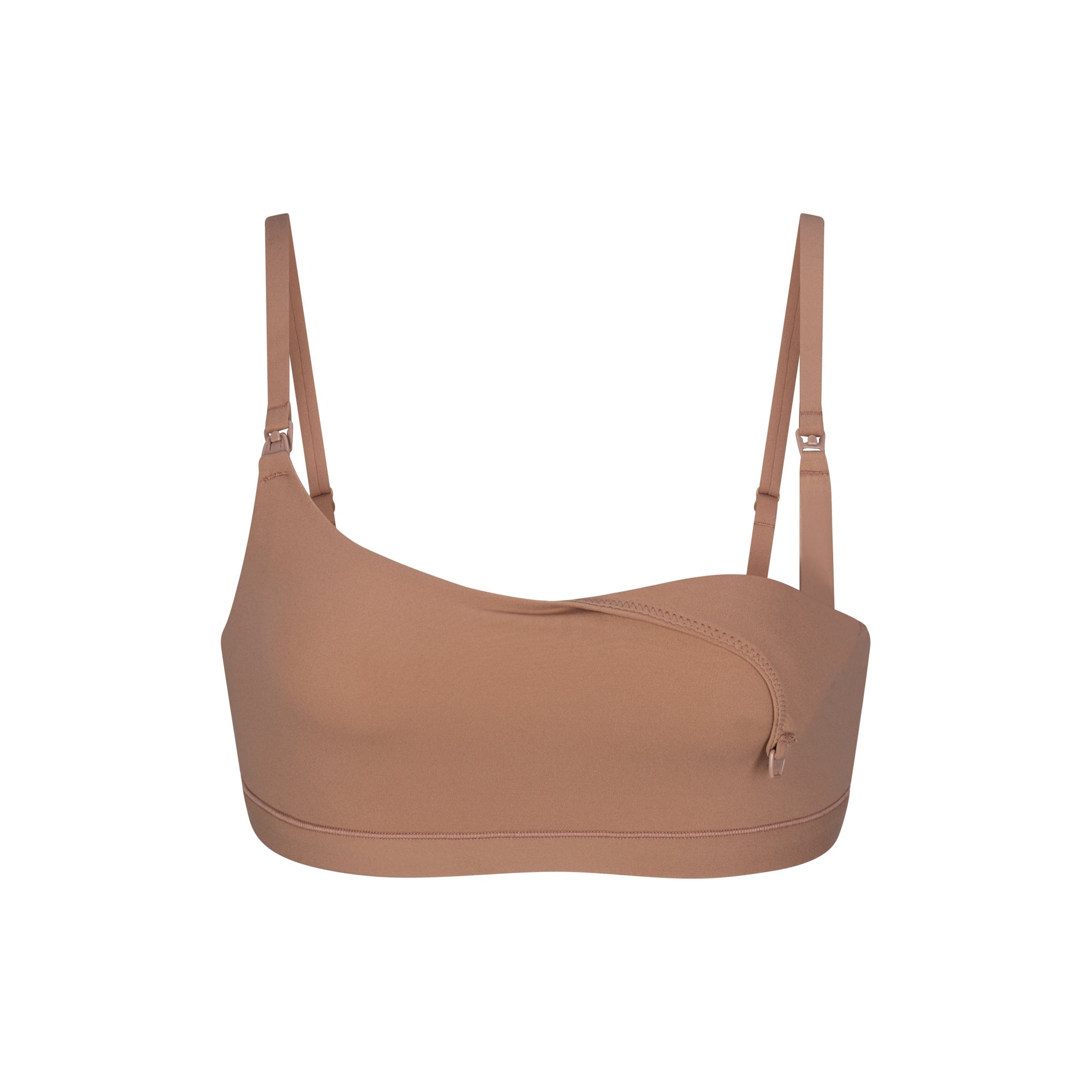 FITS EVERYBODY MATERNITY NURSING SCOOP BRALETTE | SIENNA (MATERNITY BRALETTES) LAYS FLAT ON A WHITE BACKGROUND | FLT