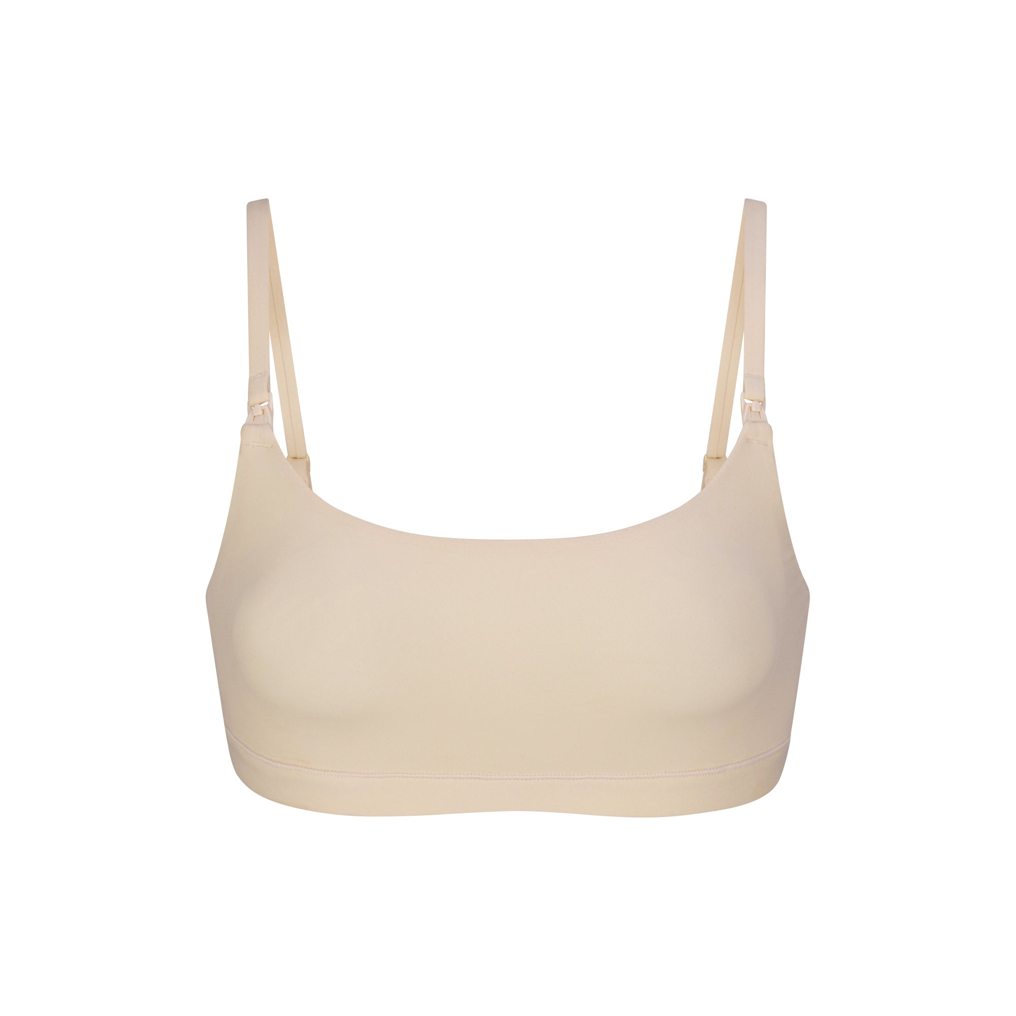 FITS EVERYBODY MATERNITY NURSING SCOOP BRALETTE FLAT ON A WHITE BACKGROUND | FLT