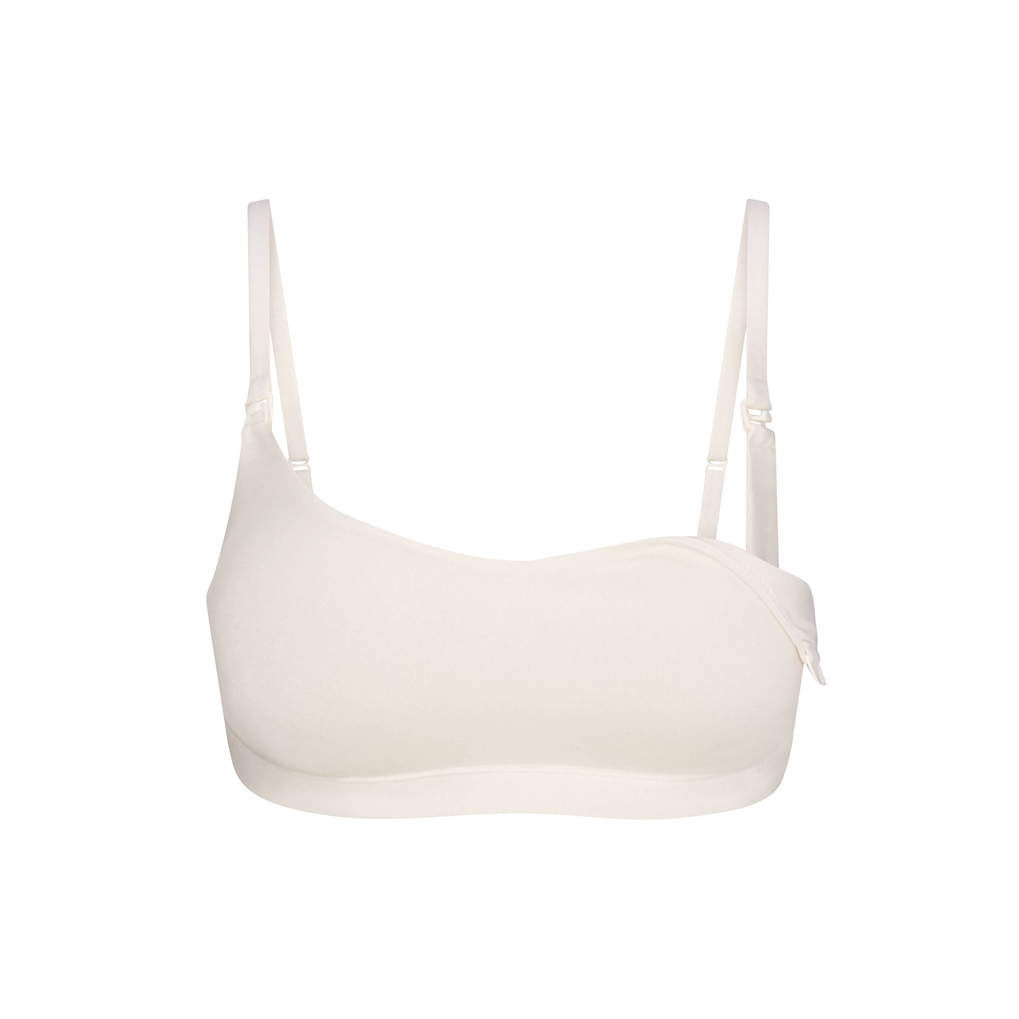 COTTON JERSEY MATERNITY NURSING SCOOP BRALETTE | MARBLE FLAT ON A WHITE BACKGROUND | FLT
