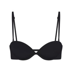 MULTI-WAY BRA | ONYX (PLUNGE BRAS) FLAT ON A WHITE BACKGROUND | FLT
