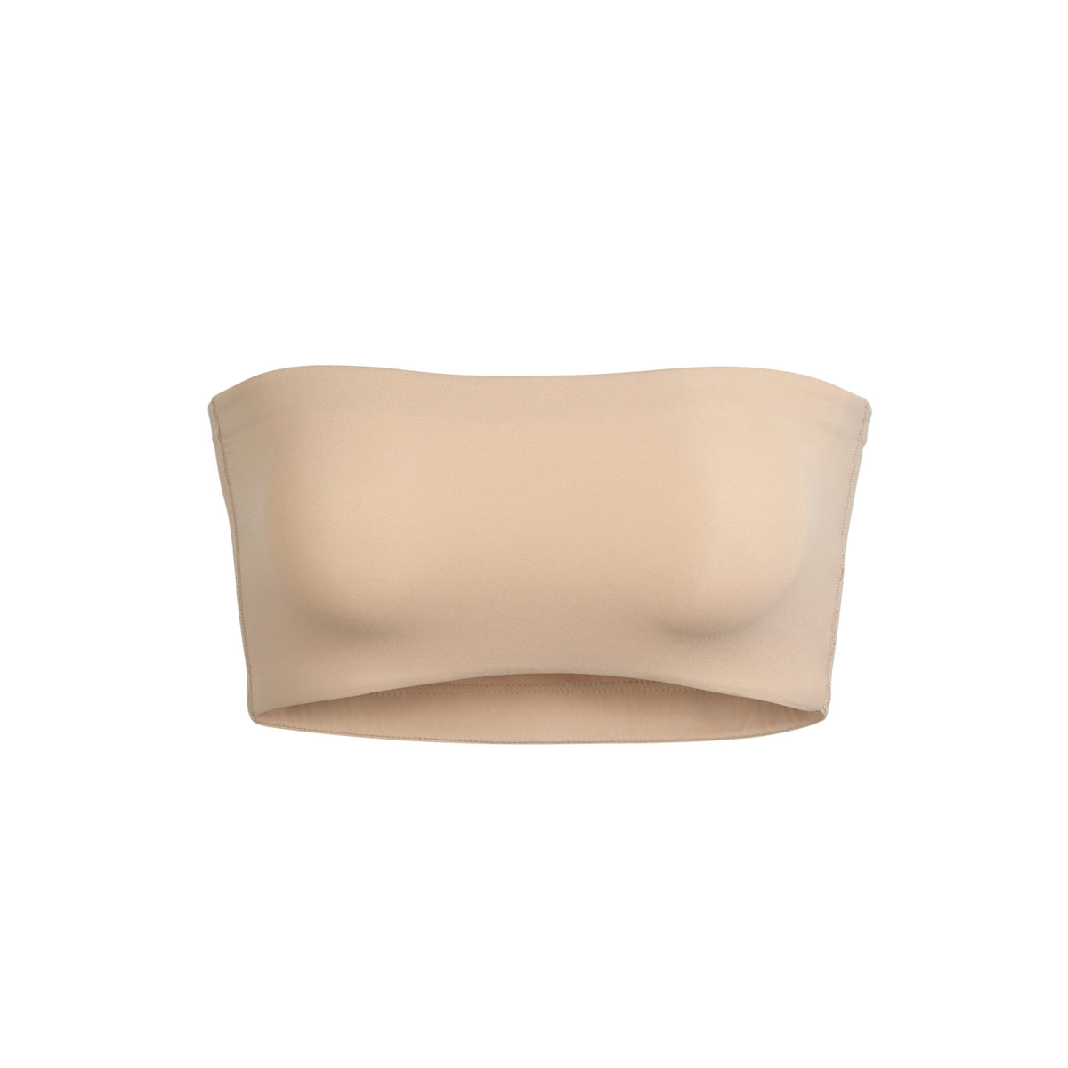 FITS EVERYBODY BANDEAU | CLAY (BANDEAUS, BRALETTES) LAYS FLAT ON A WHITE BACKGROUND | FLT