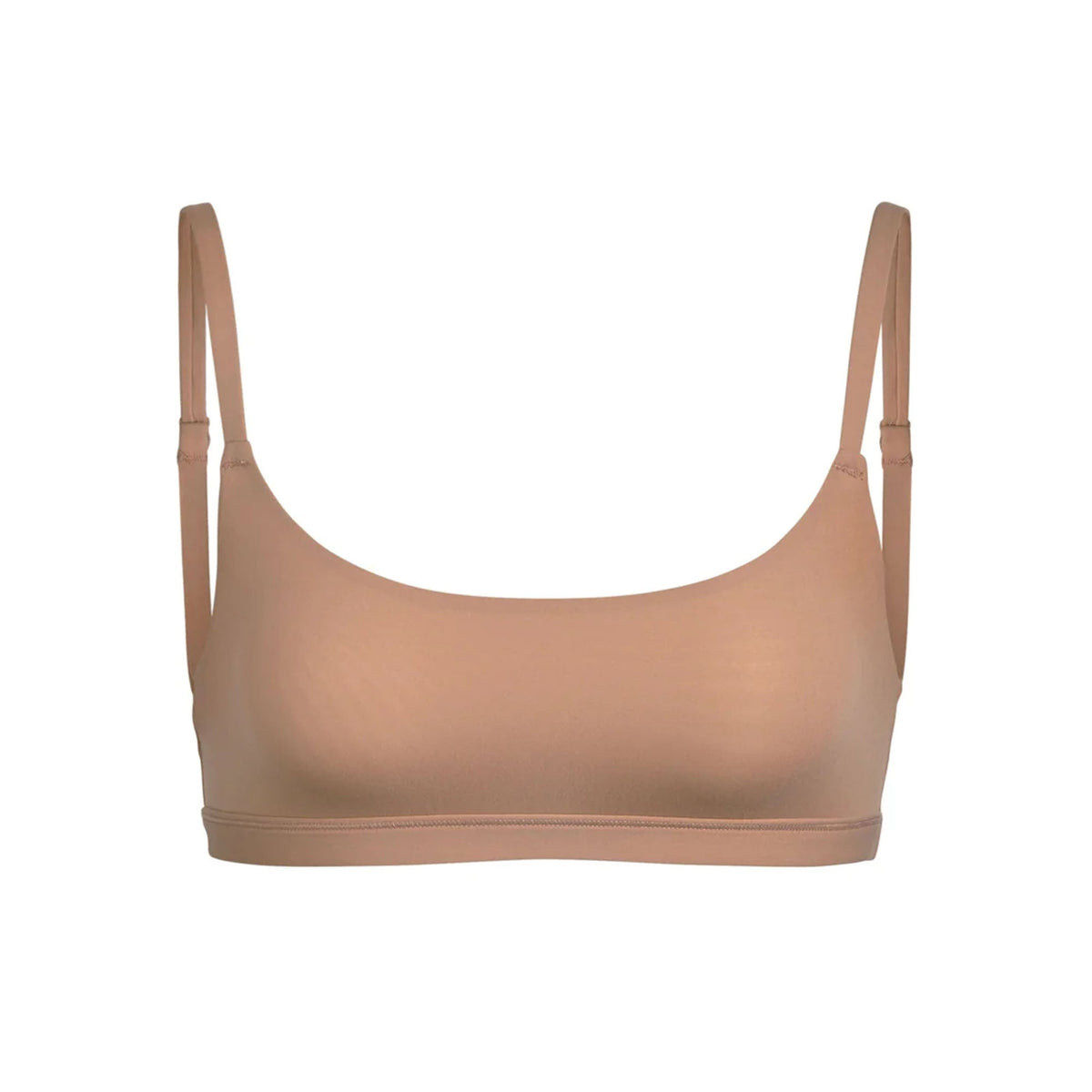 FITS EVERYBODY SCOOP BRALETTE | SIENNA (SCOOP BRALETTES) LAYS FLAT ON A WHITE BACKGROUND | FLT