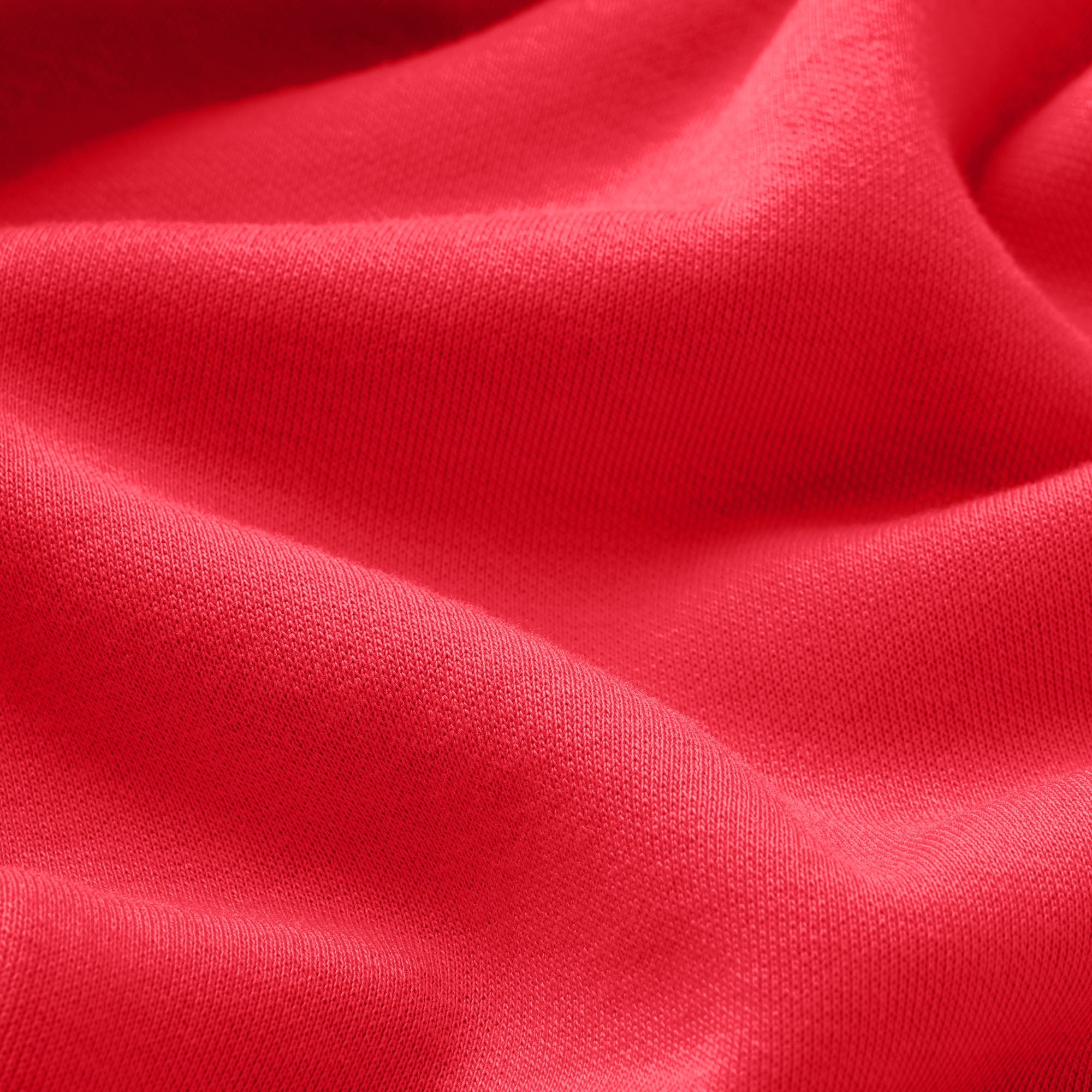 COTTON FLEECE CLASSIC CREWNECK | WASHED RED ADDITIONAL FABRIC DETAILS