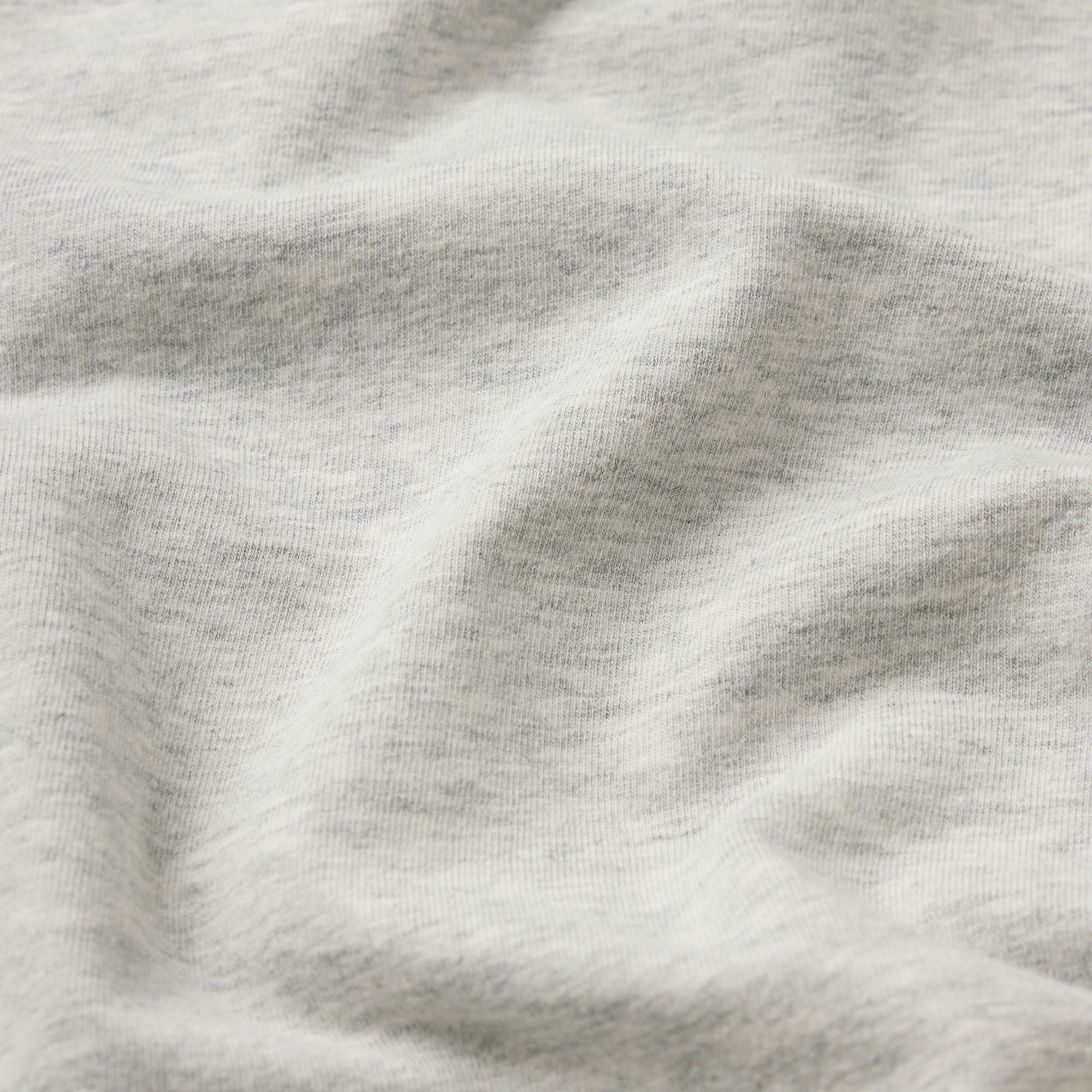 COTTON JERSEY MINI DRESS | LIGHT HEATHER GREY ADDITIONAL FABRIC DETAILS