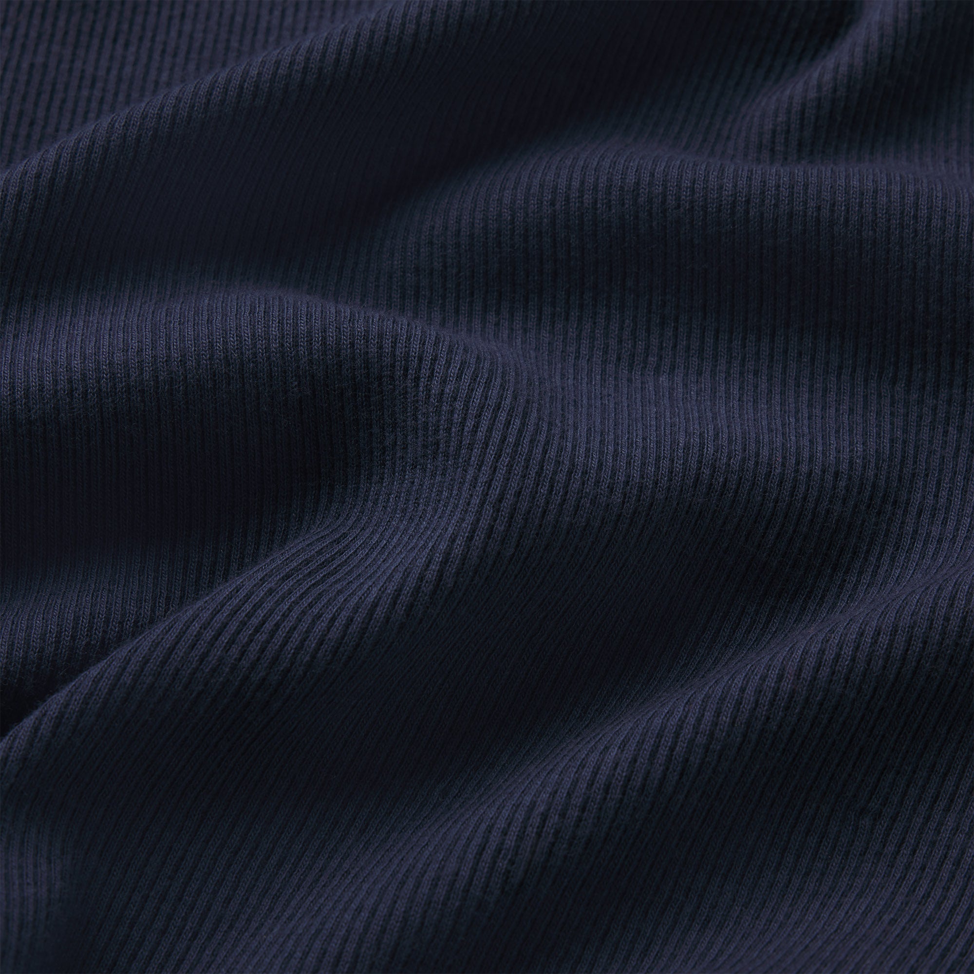 COTTON RIB TANK DRESS | NAVY ADDITIONAL FABRIC DETAILS