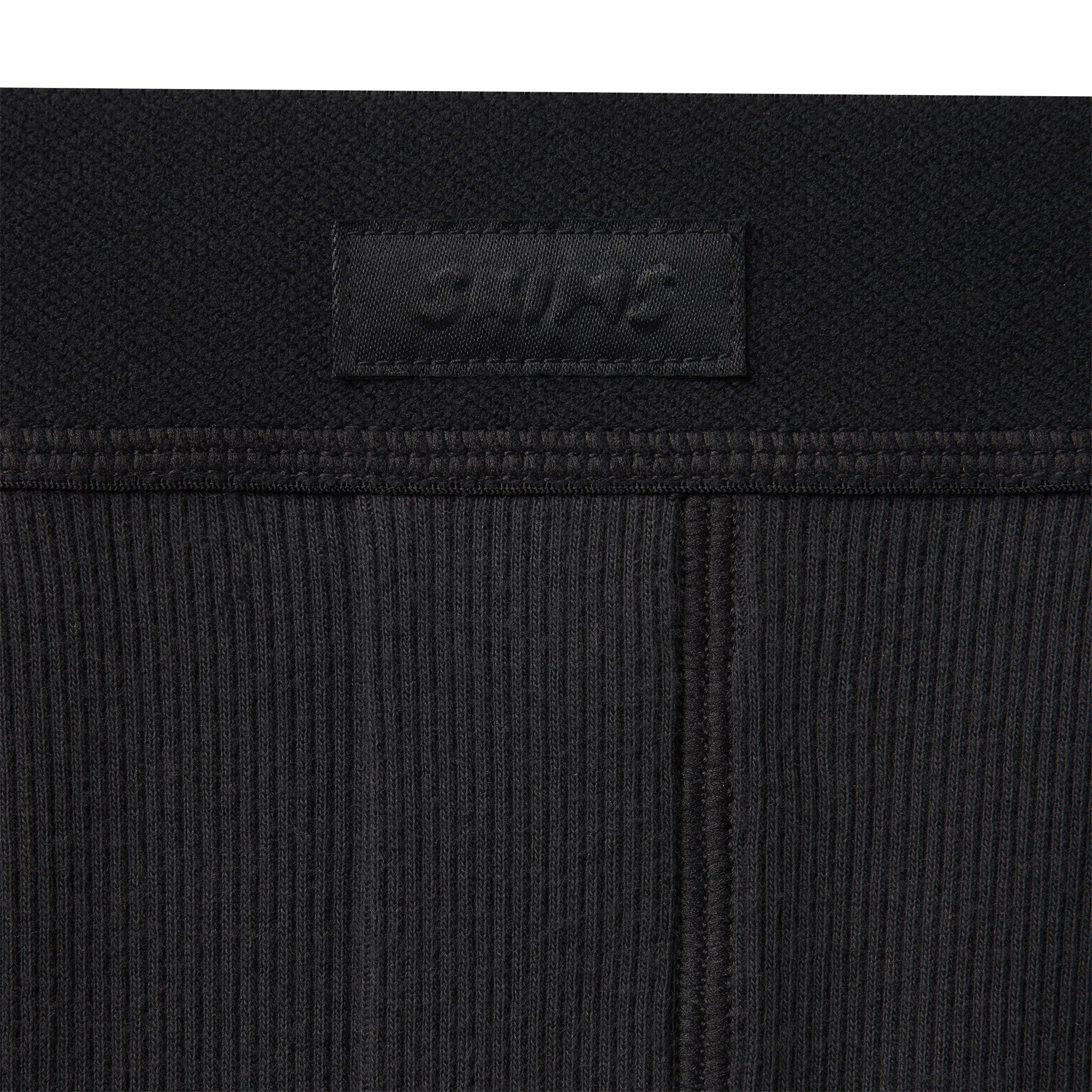 COTTON RIB LOOSE BOXER | SOOT ADDITIONAL FABRIC DETAILS