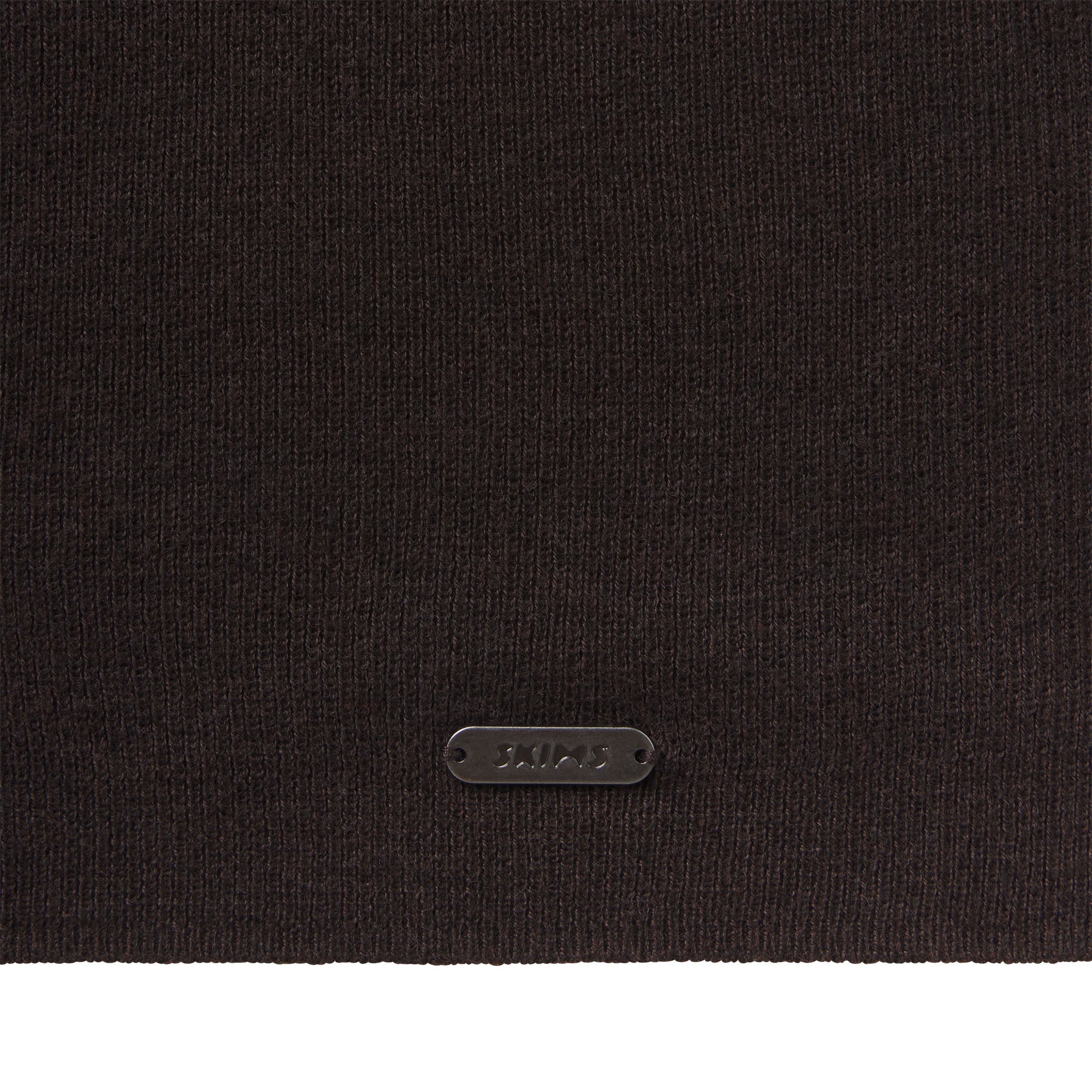 ESSENTIAL SWEATERS LONG SLEEVE V NECK | ESPRESSO & LAYS FLAT ON A WHITE BACKGROUND | FLT