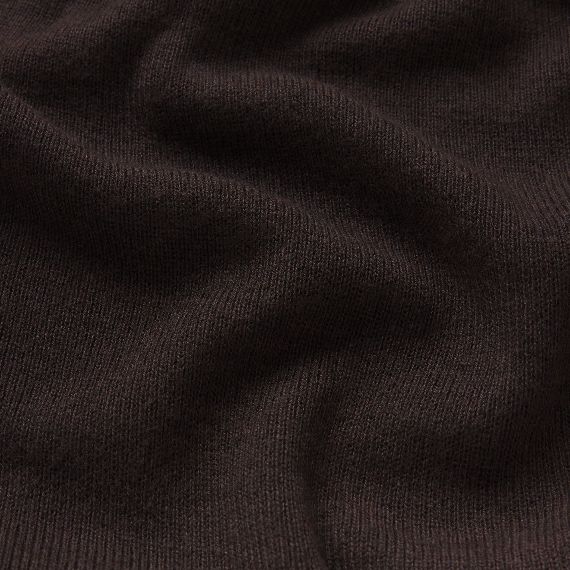 ESSENTIAL SWEATERS FOLDOVER PANT  | ESPRESSO & LAYS FLAT ON A WHITE BACKGROUND | FLT