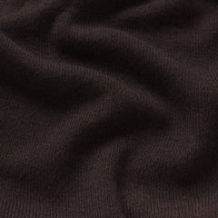 ESSENTIAL SWEATERS FOLDOVER PANT  | ESPRESSO & LAYS FLAT ON A WHITE BACKGROUND | FLT