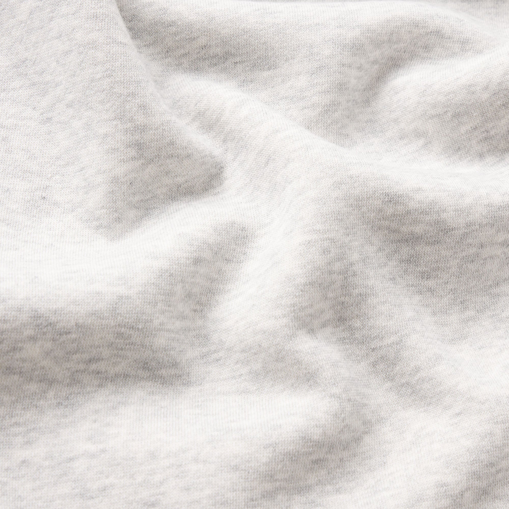 FLEECE LOUNGE MENS CLASSIC STRAIGHT LEG PANT | LIGHT HEATHER GREY ADDITIONAL FABRIC DETAILS