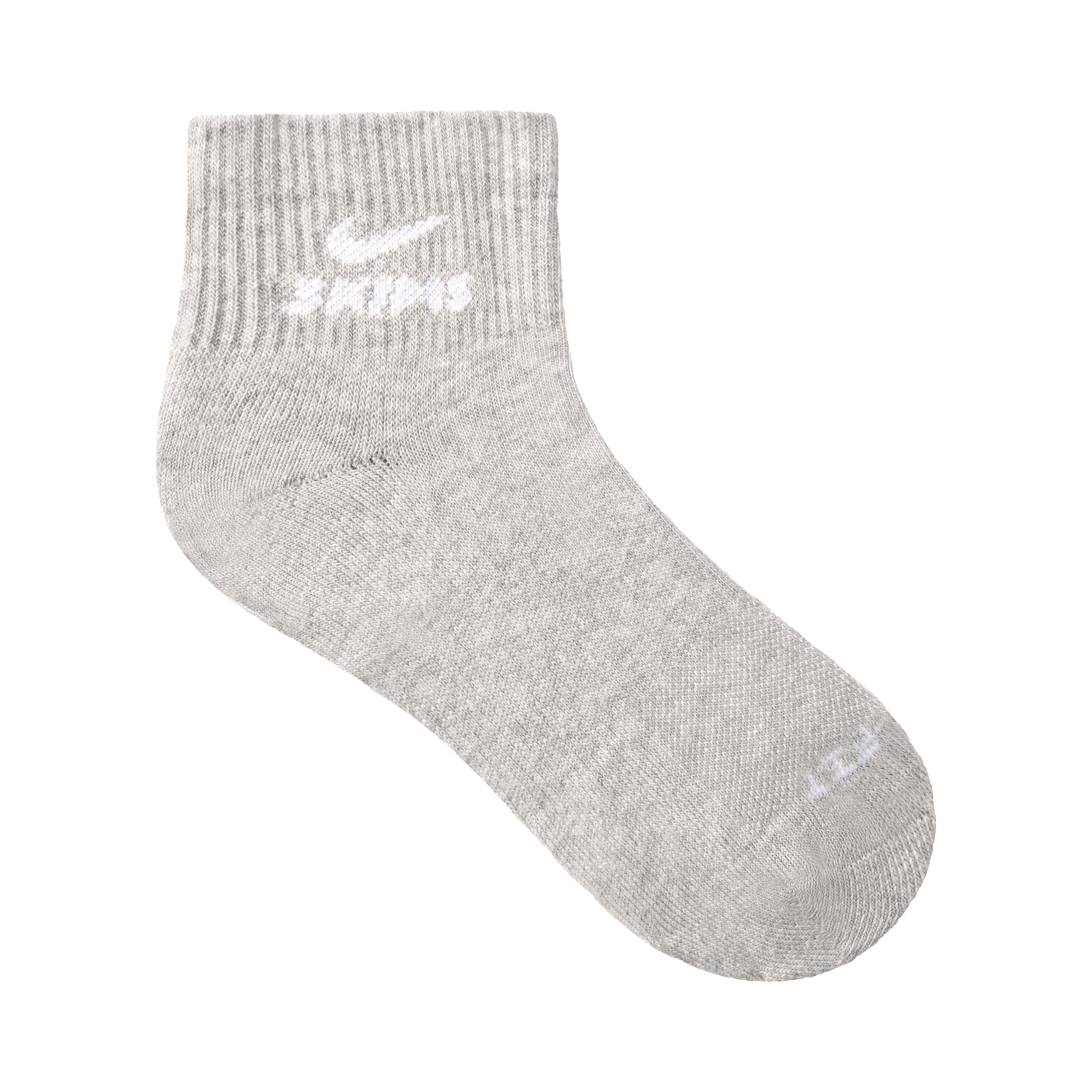 NikeSKIMS ACCESSORIES DRI-FIT QUARTER CREW SOCK 3-PACK | BUBBLE GUM MULTION A MODEL 