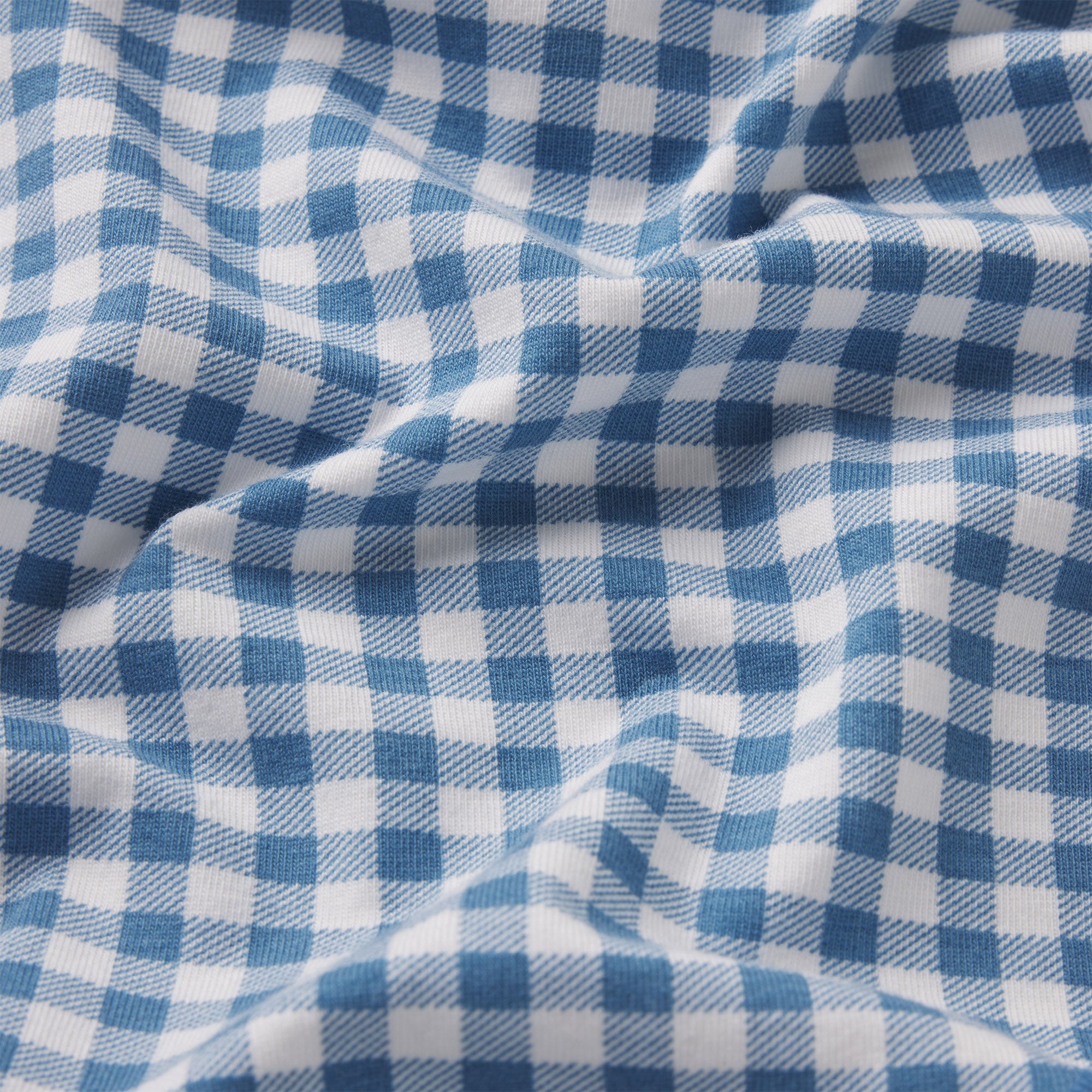 LIGHTWEIGHT COTTON LOGO PICOT HIPSTER | ARCTIC GINGHAM ADDITIONAL FABRIC DETAILS