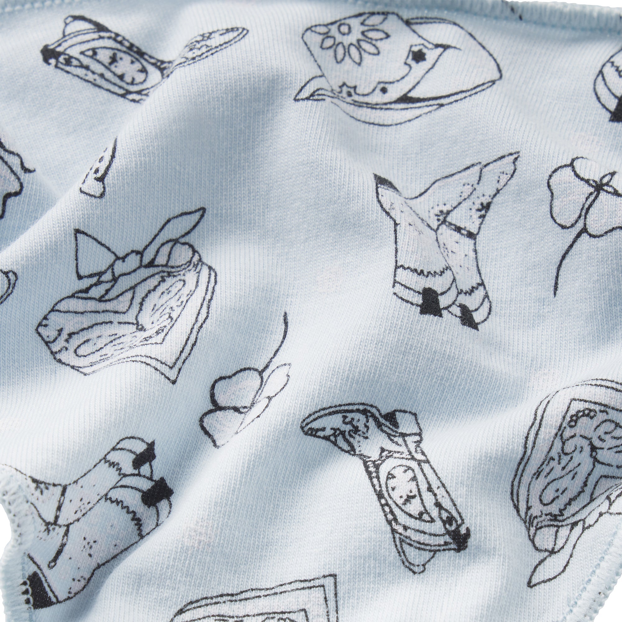 LIGHTWEIGHT COTTON RUCHED BACK HIPSTER 10-PACK | DAINTY FLORAL MULTI ADDITIONAL FABRIC DETAILS