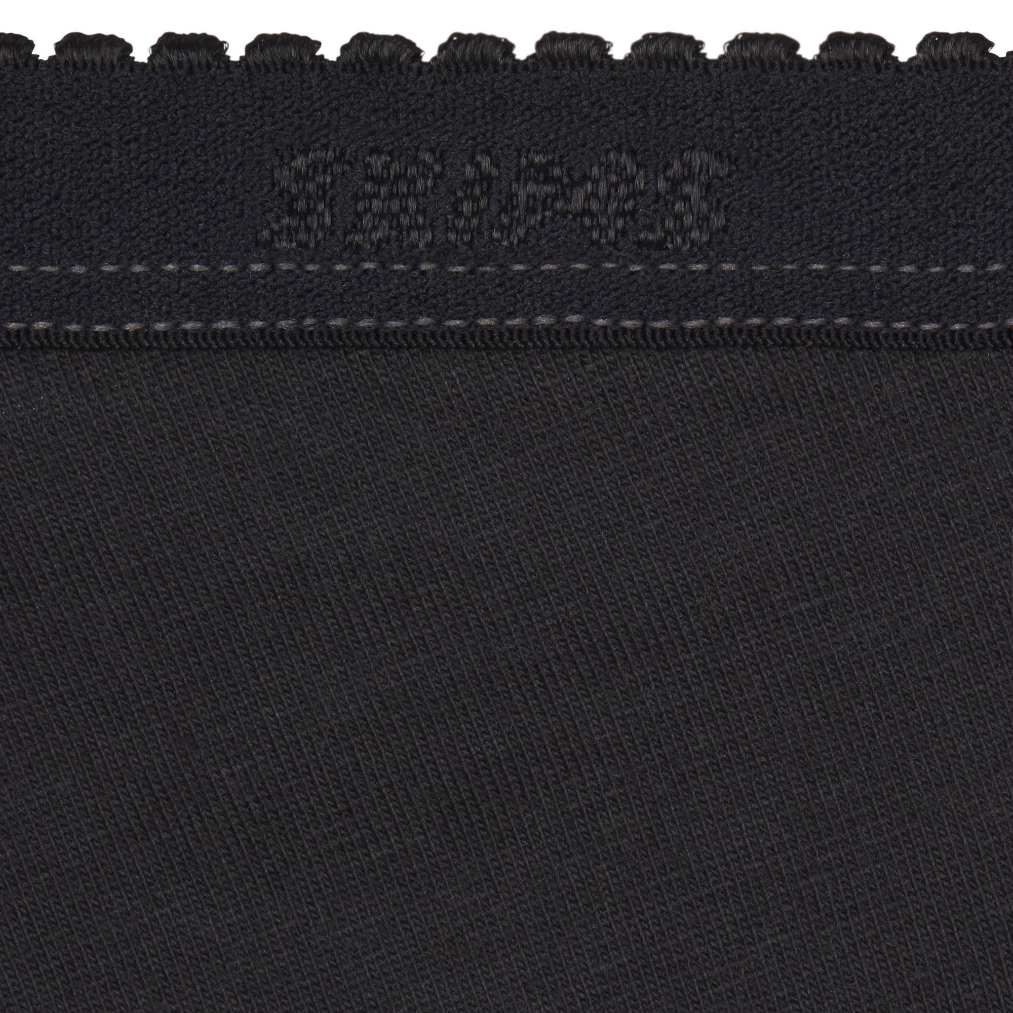 LIGHTWEIGHT COTTON PICOT LOGO STRING BIKINI | SOOT ADDITIONAL FABRIC DETAILS