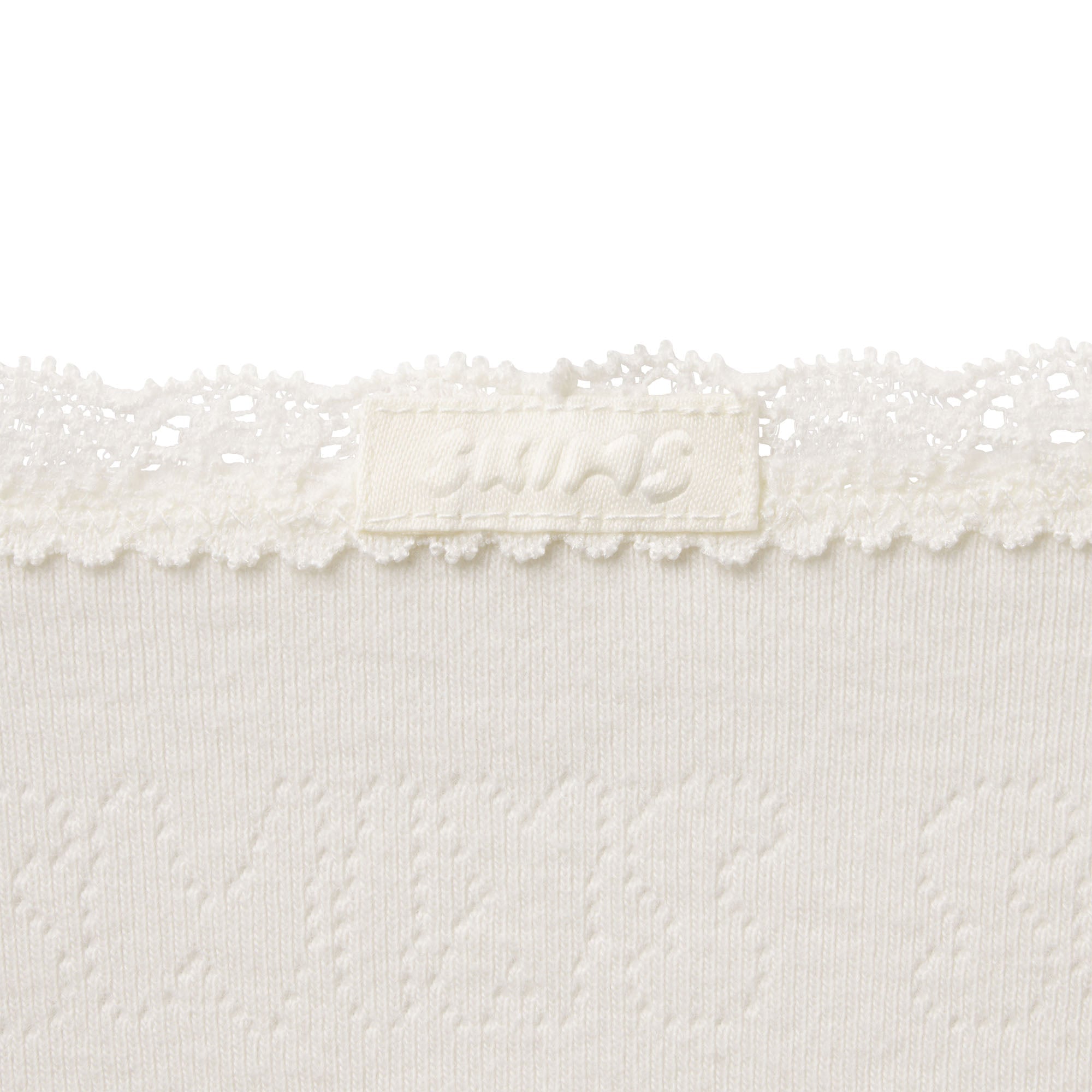 LOGO POINTELLE CAMI | IVORY ON A MODEL | FOCUS: 0.0, 1.0, 0.9