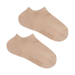 EVERYDAY ANKLE SOCK | CLAY (ANKLE SOCKS) LAYS FLAT ON A WHITE BACKGROUND | FLT