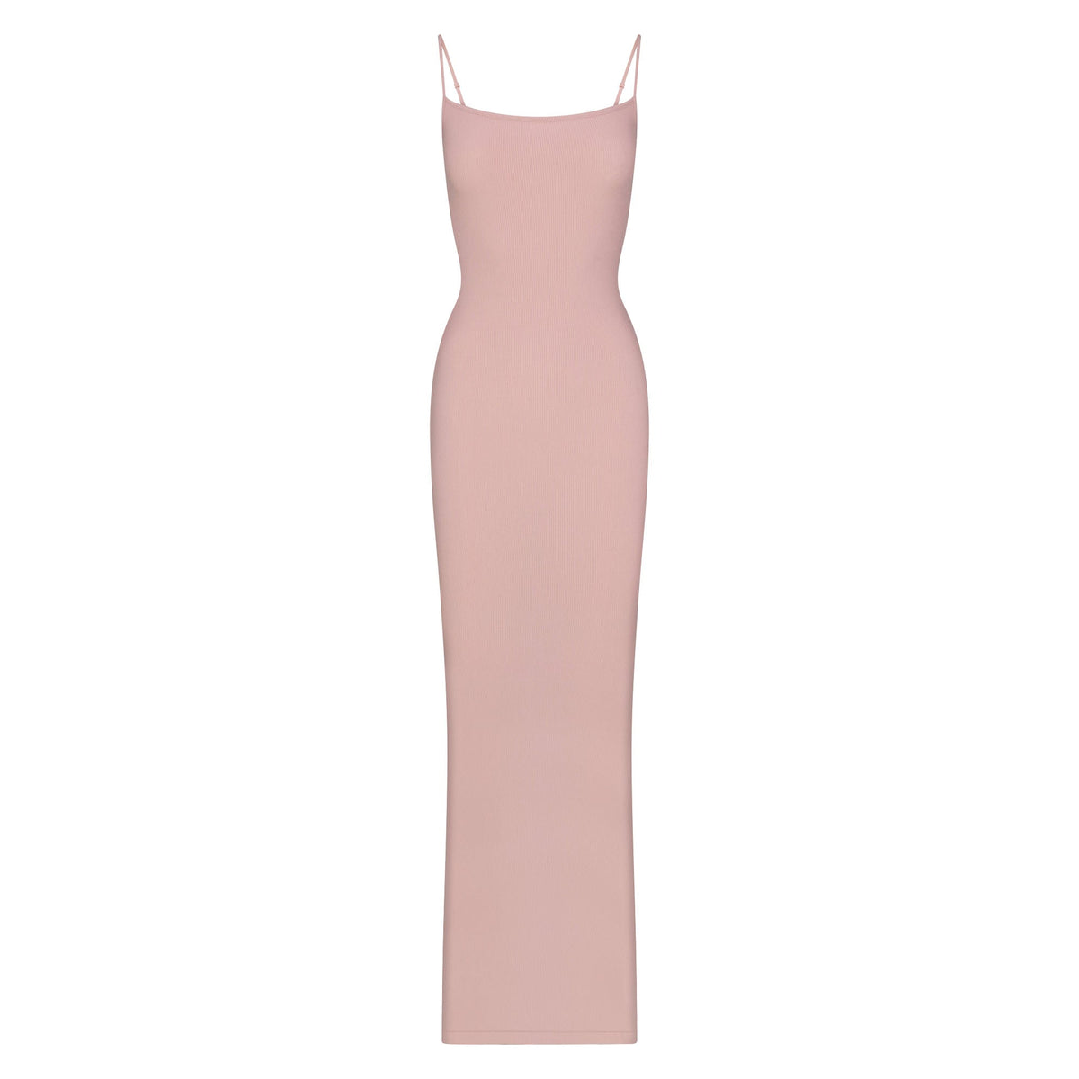 SOFT LOUNGE LONG SLIP DRESS | MORGANITE FLAT ON A WHITE BACKGROUND | FLT