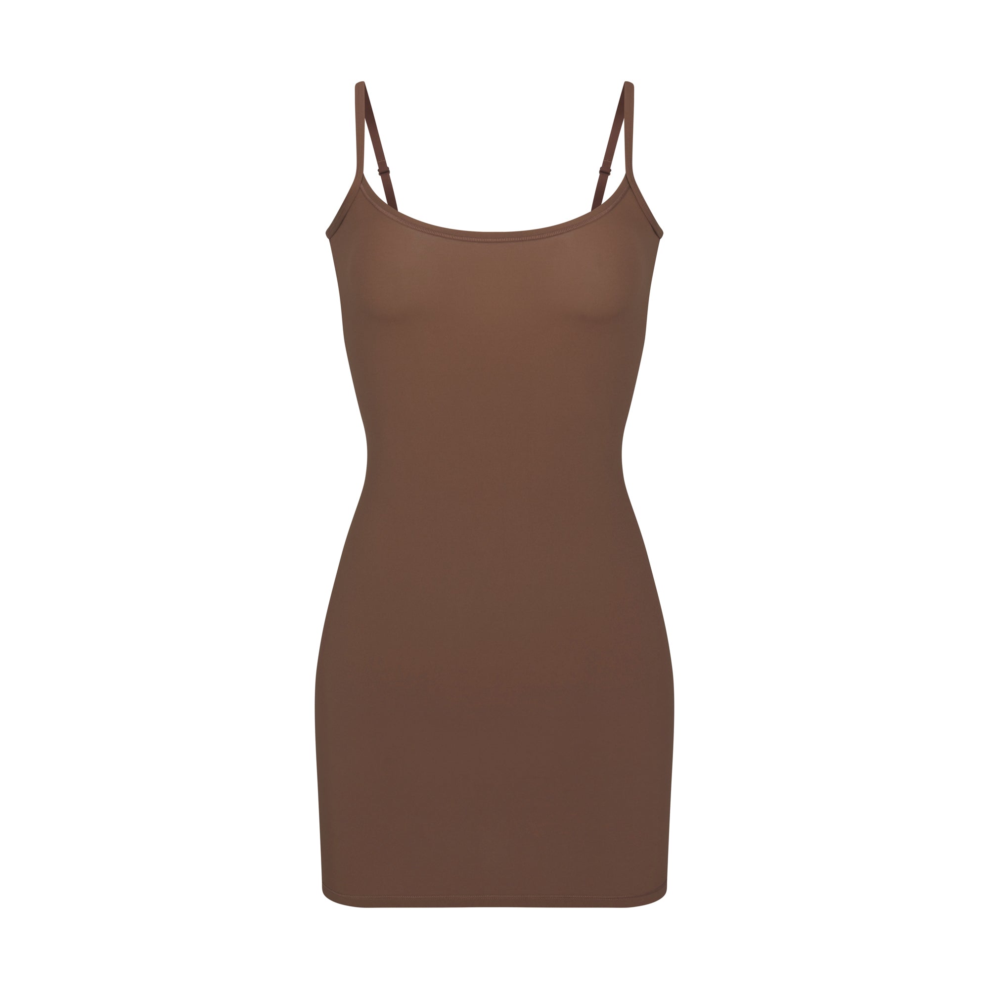 FITS EVERYBODY SLIP DRESS | JASPER LAYS FLAT ON A WHITE BACKGROUND | FLT