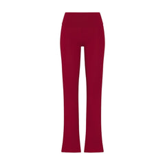 COTTON JERSEY FOLDOVER PANT | BRICK FLAT ON A WHITE BACKGROUND | FLT
