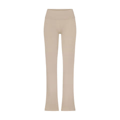 COTTON JERSEY FOLDOVER PANT | STONE FLAT ON A WHITE BACKGROUND | FLT
