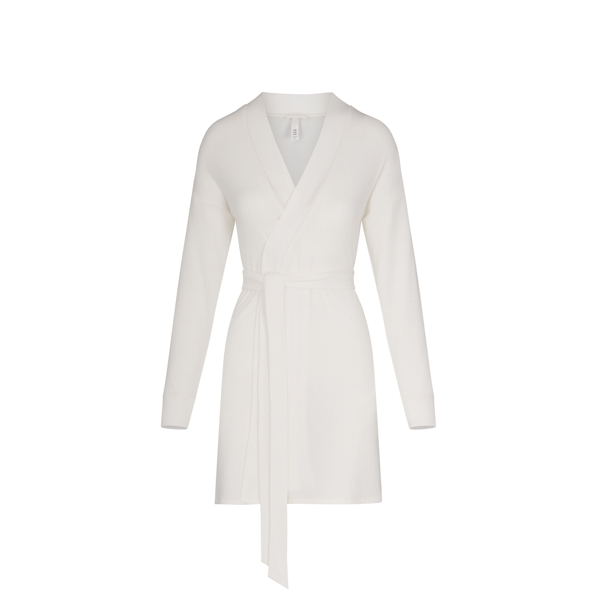 SOFT LOUNGE ROBE | MARBLE (SHORT ROBES) LAYS FLAT ON A WHITE BACKGROUND | FLT
