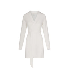 SOFT LOUNGE ROBE | MARBLE (SHORT ROBES) LAYS FLAT ON A WHITE BACKGROUND | FLT