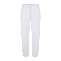 COTTON FLEECE CLASSIC JOGGER | LIGHT HEATHER GREY (JOGGERS, BOTTOMS) LAYS FLAT ON A WHITE BACKGROUND | FLT