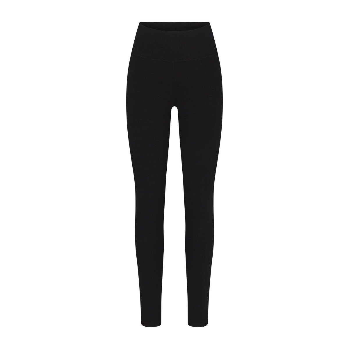 OUTDOOR HIGH-WAISTED LEGGING | ONYX (LEGGINGS, BOTTOMS) LAYS FLAT ON A WHITE BACKGROUND | FLT