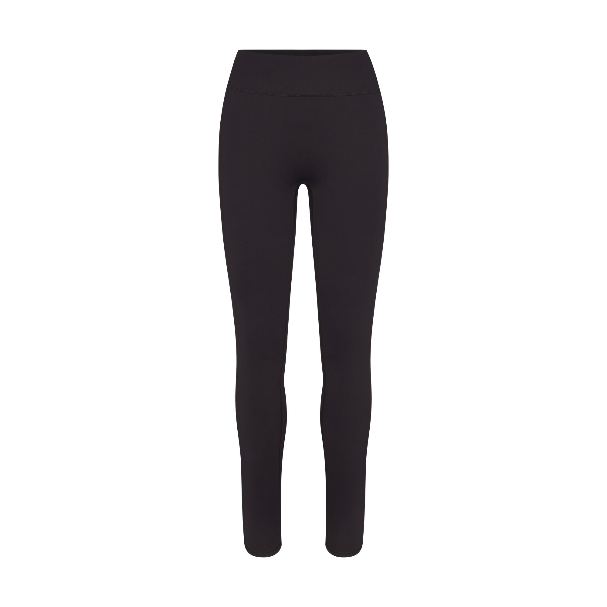 NikeSKIMS MATTE 26" LEGGING | OBSIDIAN FLAT ON A WHITE BACKGROUND | FLT