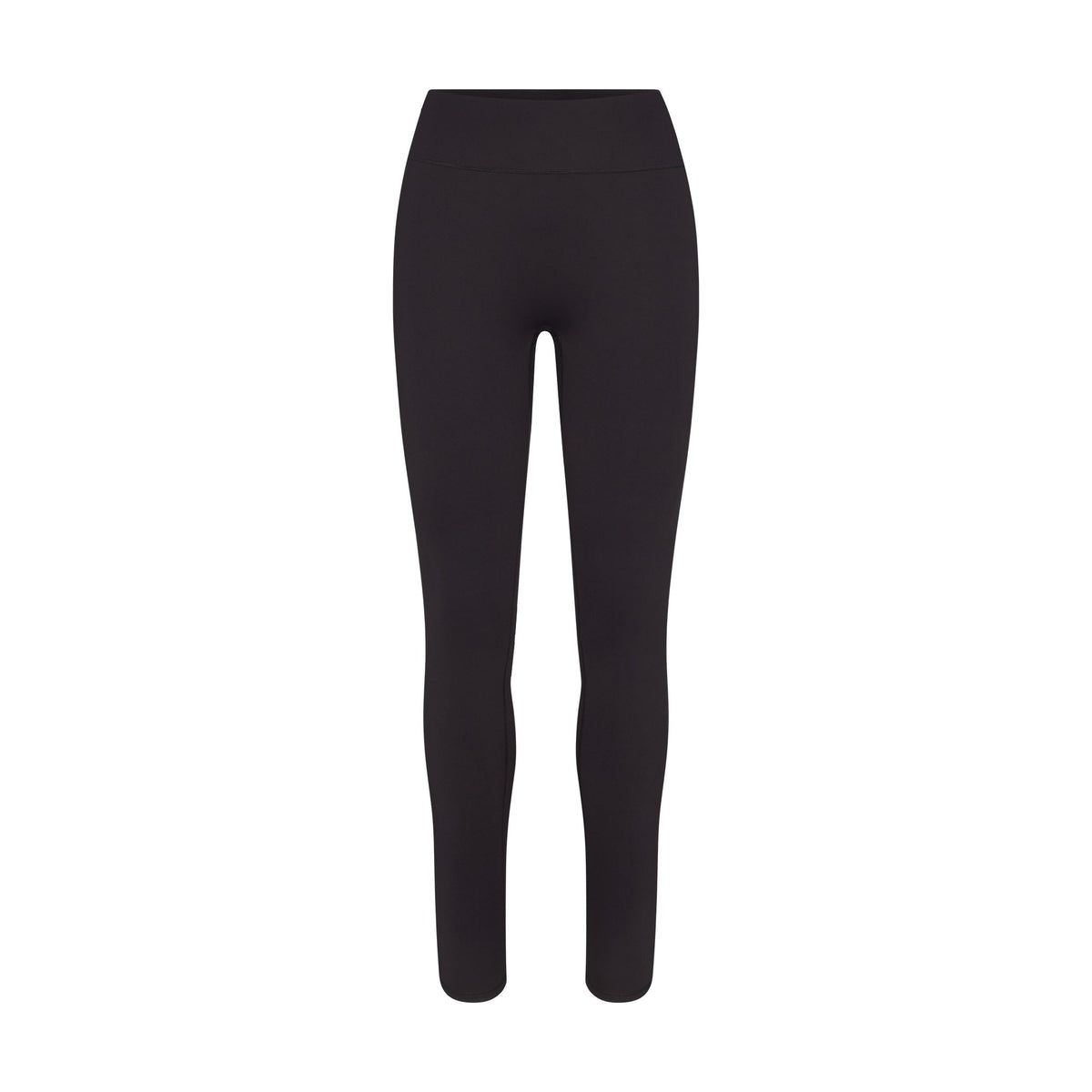 NikeSKIMS MATTE 26" LEGGING | OBSIDIAN FLAT ON A WHITE BACKGROUND | FLT
