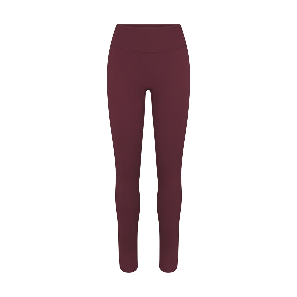 NikeSKIMS MATTE 29" LEGGING | CURRANT FLAT ON A WHITE BACKGROUND | FLT
