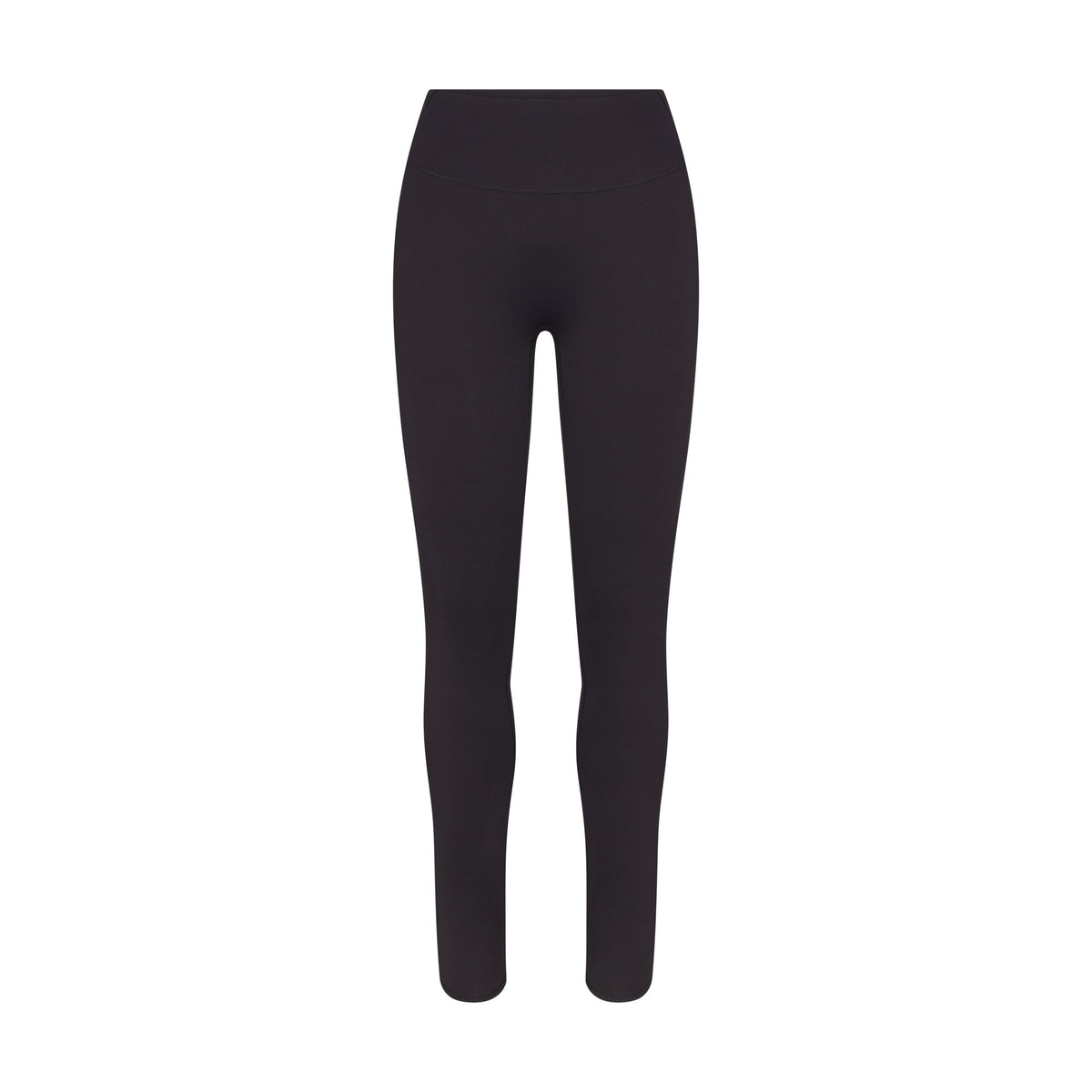 NikeSKIMS MATTE 29" LEGGING | OBSIDIAN FLAT ON A WHITE BACKGROUND | FLT