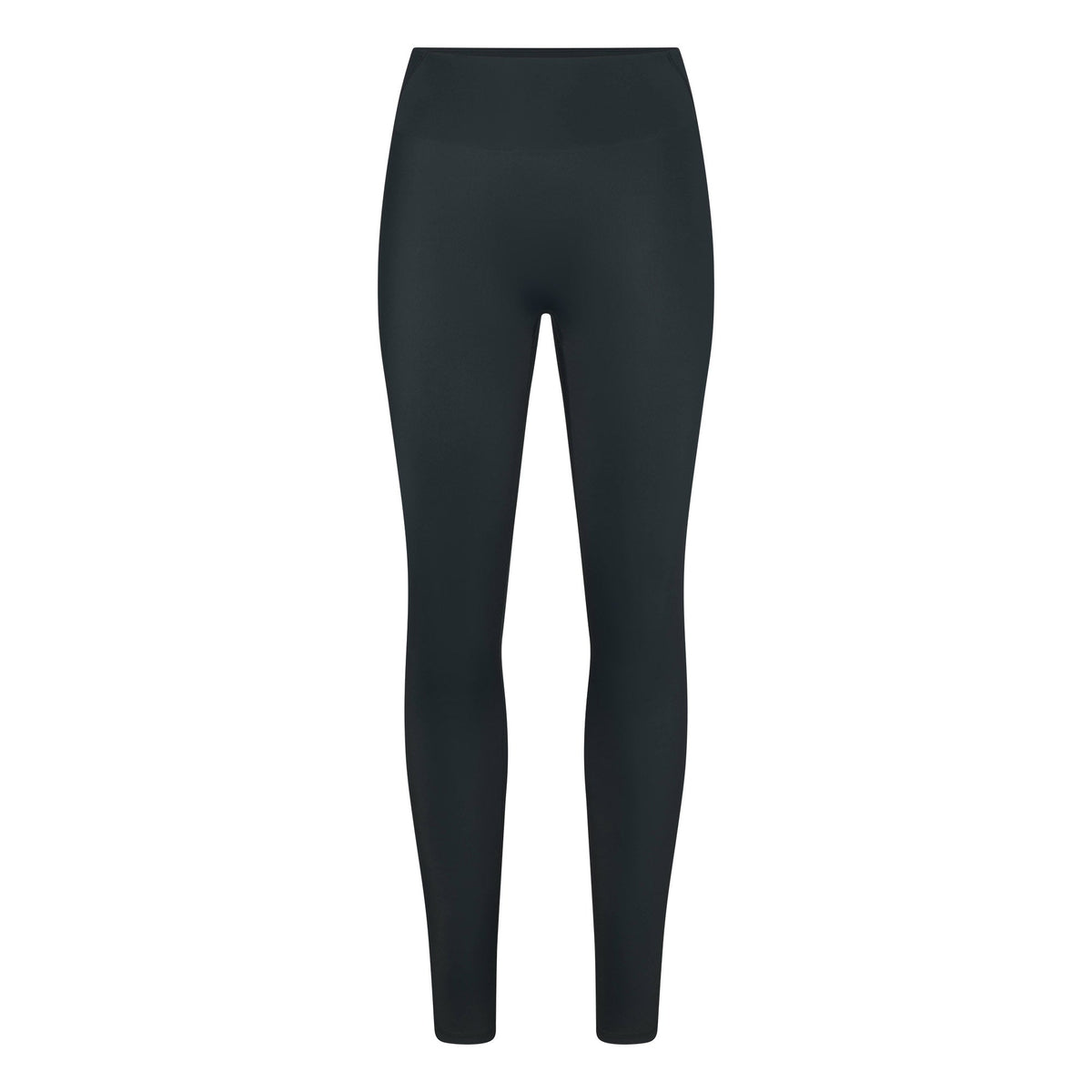 NikeSKIMS SHINE BONDED WAIST 26" LEGGING | DARK TEAL FLAT ON A WHITE BACKGROUND | FLT