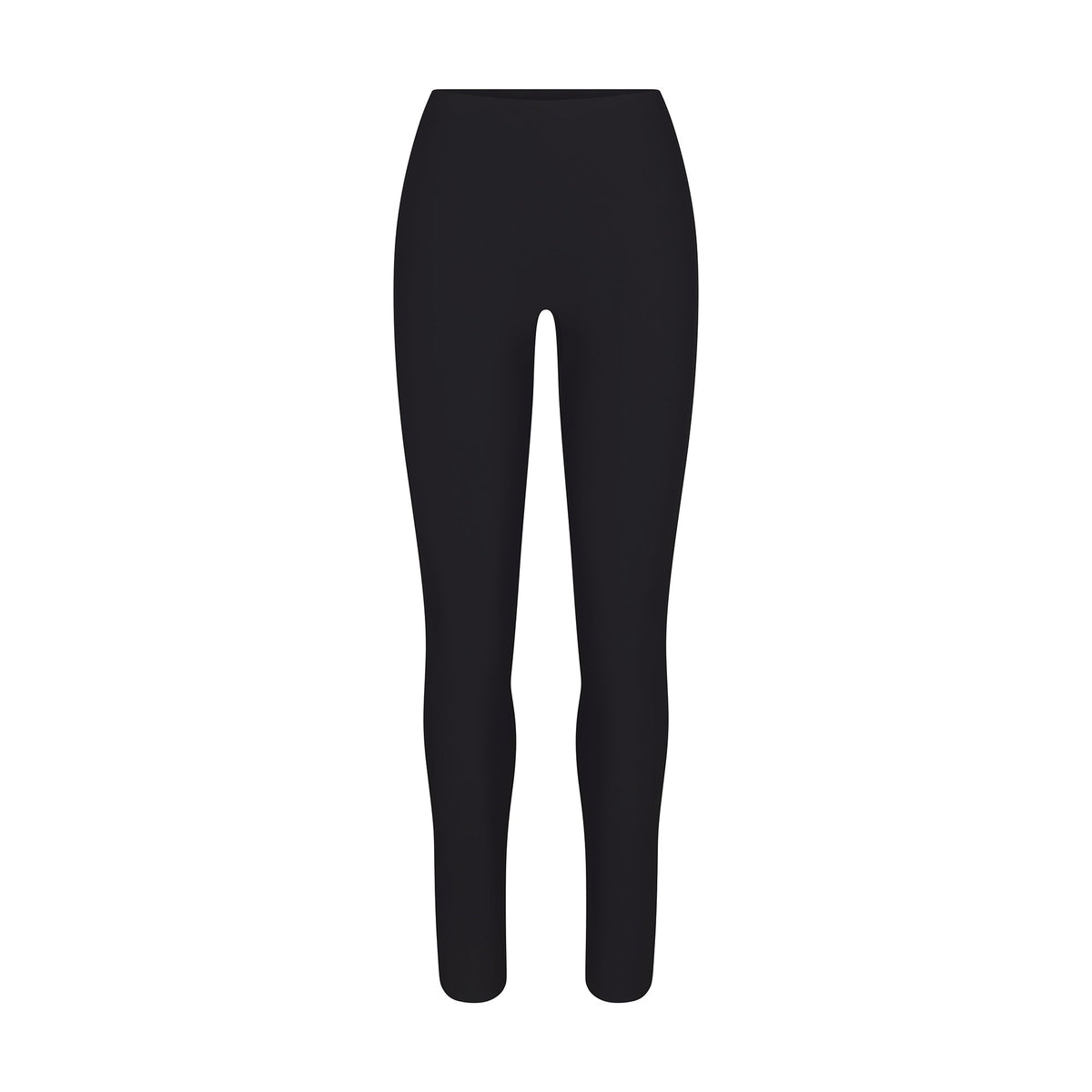SKIMS BODY BUTT ENHANCING PADDED LEGGING | ONYX FLAT ON A WHITE BACKGROUND | FLT | FLT