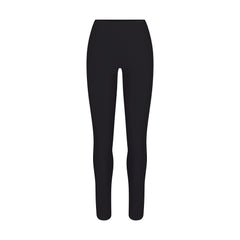 SKIMS BODY BUTT ENHANCING PADDED LEGGING | ONYX FLAT ON A WHITE BACKGROUND | FLT | FLT