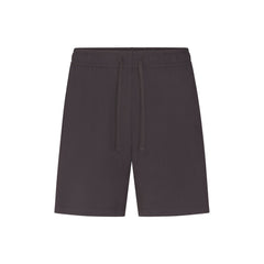 JERSEY LOUNGE MENS RELAXED SHORT | ASH (MENS SHORTS, MENS BOTTOMS) LAYS FLAT ON A WHITE BACKGROUND | FLT