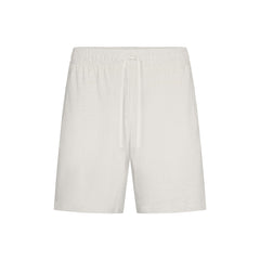 JERSEY LOUNGE MENS RELAXED SHORT | CHALK HEATHER FLAT ON A WHITE BACKGROUND | FLT