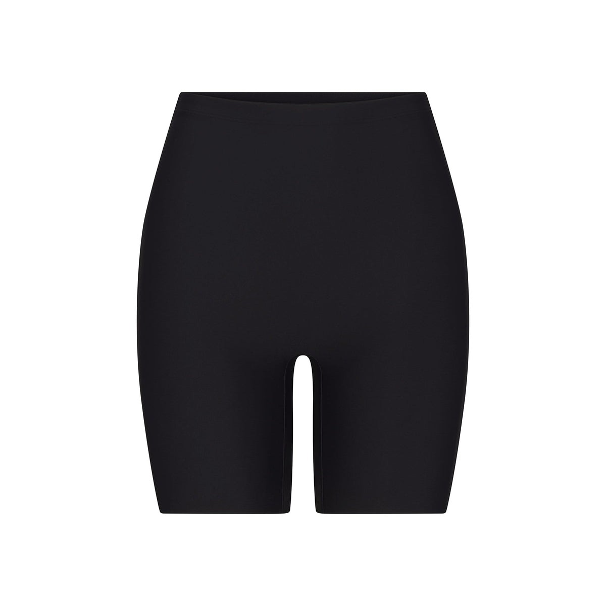 SKIMS BODY BUTT ENHANCING PADDED SHORT | ONYX FLAT ON A WHITE BACKGROUND | FLT | FLT