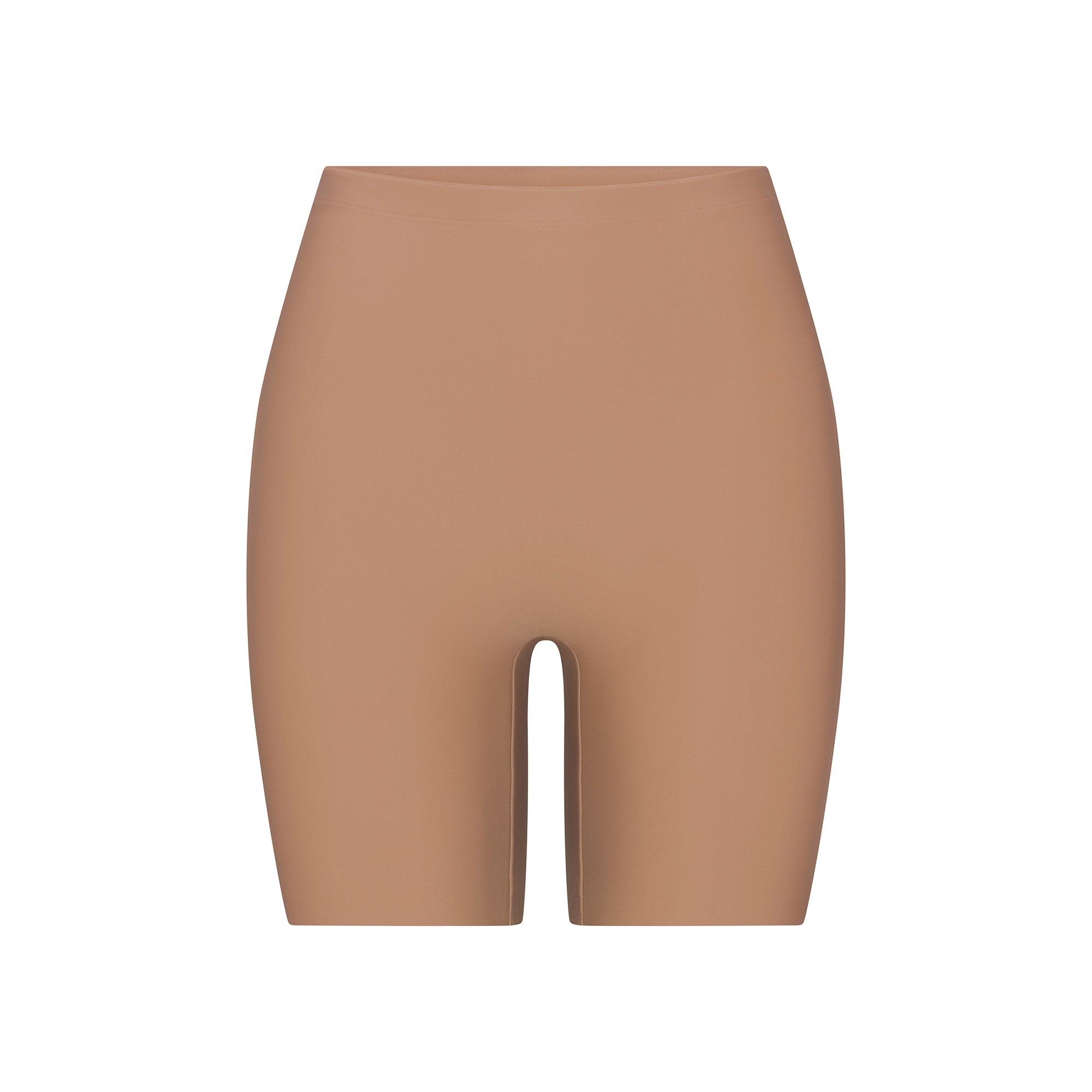 SKIMS BODY BUTT ENHANCING PADDED SHORT | SIENNA FLAT ON A WHITE BACKGROUND | FLT | FLT