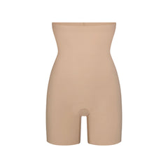 COOL SHAPEWEAR HIGH-WAISTED SHORT | CLAY FLAT ON A WHITE BACKGROUND | FLT