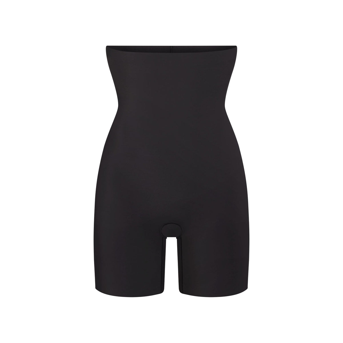 COOL SHAPEWEAR HIGH-WAISTED SHORT | ONYX FLAT ON A WHITE BACKGROUND | FLT