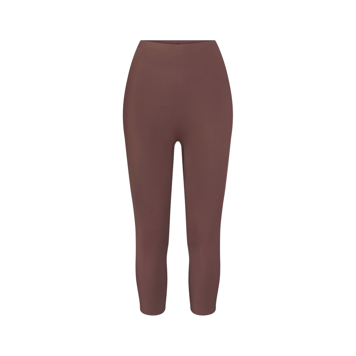 COOL SHAPEWEAR CAPRI | COCOA FLAT ON A WHITE BACKGROUND | FLT
