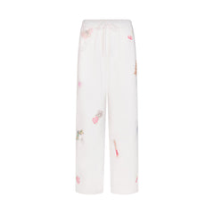 COTTON FLEECE CLASSIC STRAIGHT LEG PANT | SNOW ESSENTIALS FLAT ON A WHITE BACKGROUND | FLT