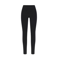 OUTDOOR HIGH-WAISTED LEGGING | ONYX FLAT ON A WHITE BACKGROUND | FLT