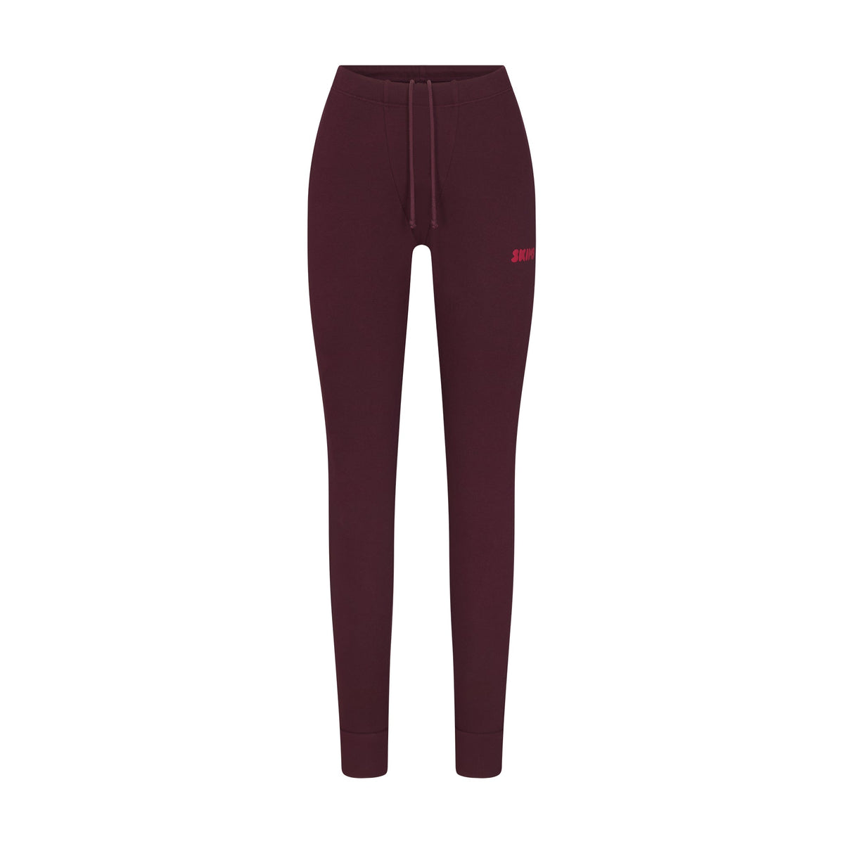COTTON FLEECE LEGGING | CURRANT FLAT ON A WHITE BACKGROUND | FLT