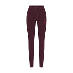 COTTON FLEECE LEGGING | CURRANT FLAT ON A WHITE BACKGROUND | FLT